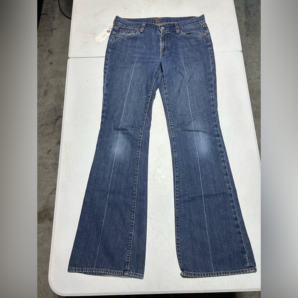 7 For All Mankind Jeans Women Bootcut Dark Wash Size 30